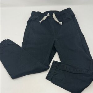 Rockets of Awesome Kids Black Drawstring Jogger Pants with pockets size 5 Boys